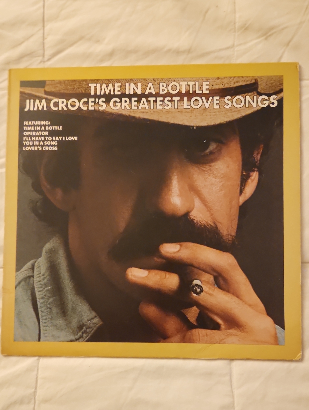 Jim Croce: 'Time in a Bottle' Vinyl LP -- Display Copy Never Played VG+ See Note